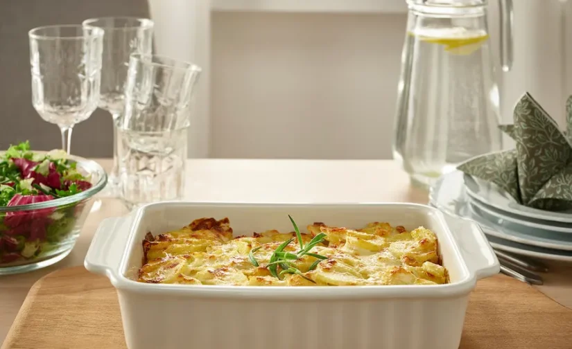 ظرف فر سفید مایل به کرم سایز 30x20 ایکیا مدل POETISK