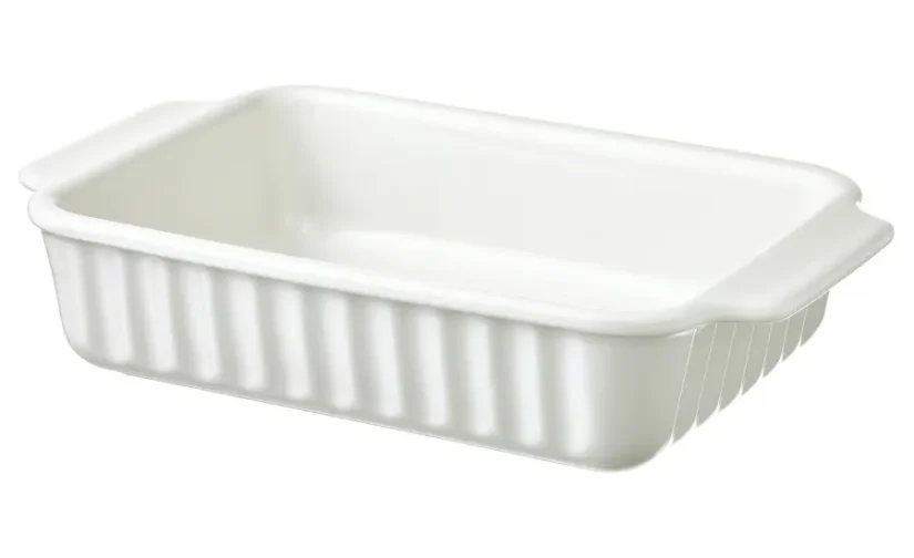 ظرف فر سفید مایل به کرم سایز 30x20 ایکیا مدل POETISK