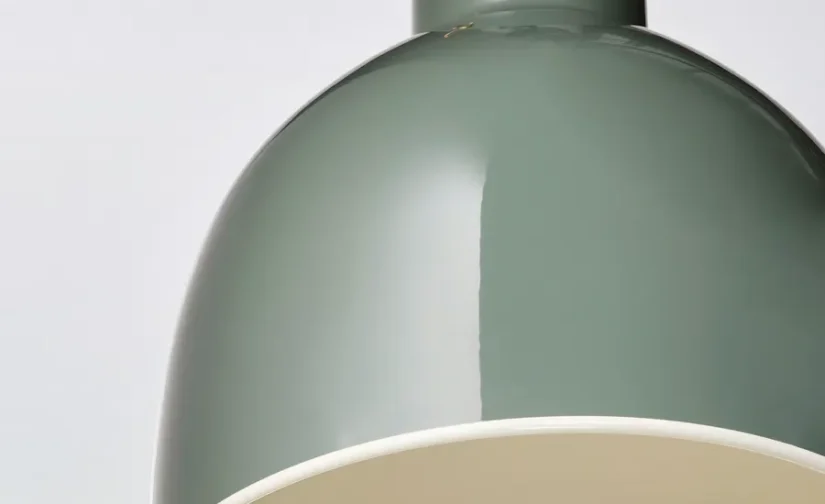 لوستر خاکستری-سبز ایکیا مدل RÖDFLIK