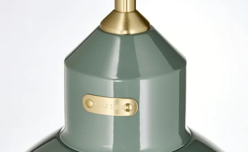 لوستر خاکستری-سبز ایکیا مدل RÖDFLIK