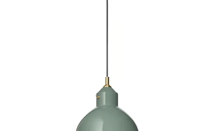 لوستر خاکستری-سبز ایکیا مدل RÖDFLIK