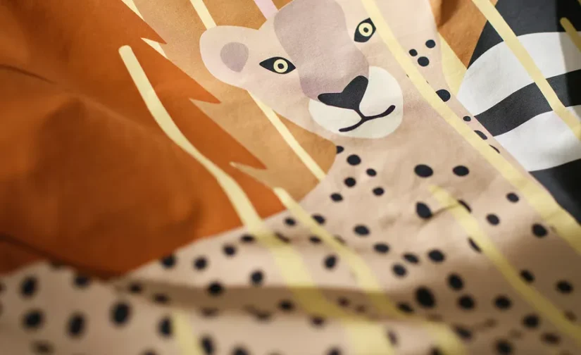 روتختی و روبالشی زرد/ساوانا سایز ۱۵۰x۲۰۰/۵۰x۸۰ ایکیا مدل SANDLÖPARE