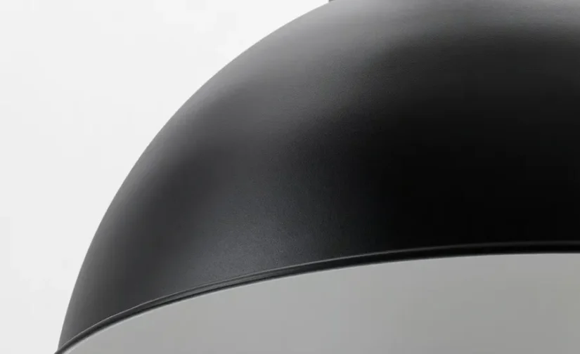 لوستر مشکی سایز ۳۸ سانتی‌متر ایکیا مدل SKURUP