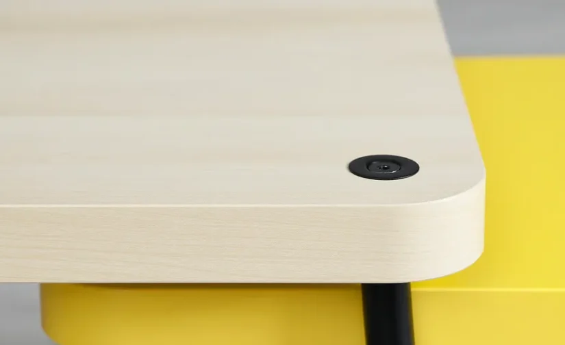 میزهای عسلی مجموعه ۲ تایی طرح زرد/توس ایکیا مدل SONHULT