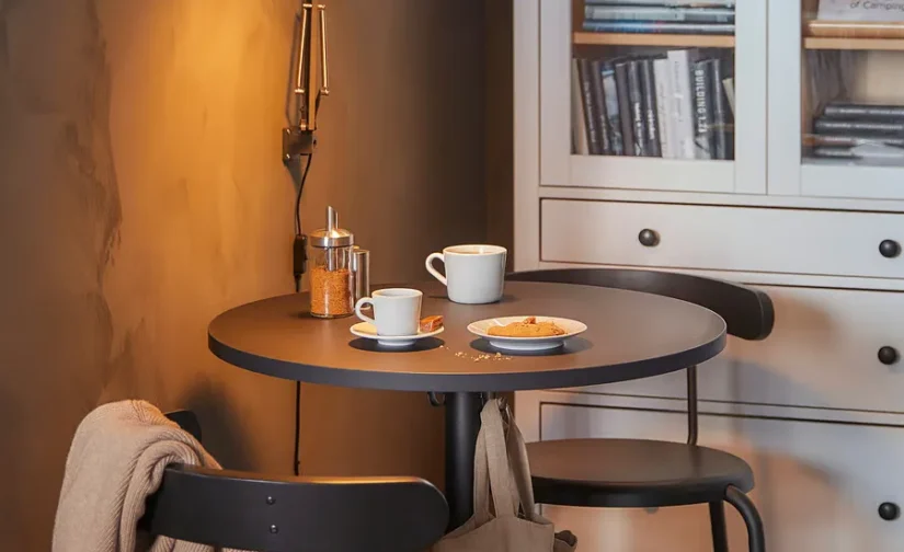 میز آنتراسیت مشکی سایز ۷۰ ایکیا مدل STENSELE