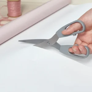 مجموعه ۲ عددی قیچی استیل ضد زنگ خاکستری/خاکستری-فیروزه‌ای ایکیا مدل SVÄRDFISK