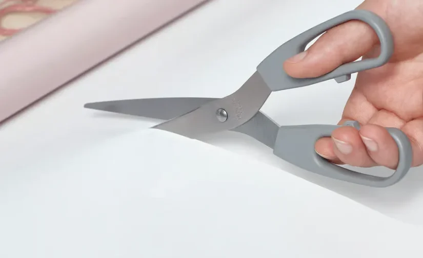 مجموعه ۲ عددی قیچی استیل ضد زنگ خاکستری/خاکستری-فیروزهای ایکیا مدل SVÄRDFISK