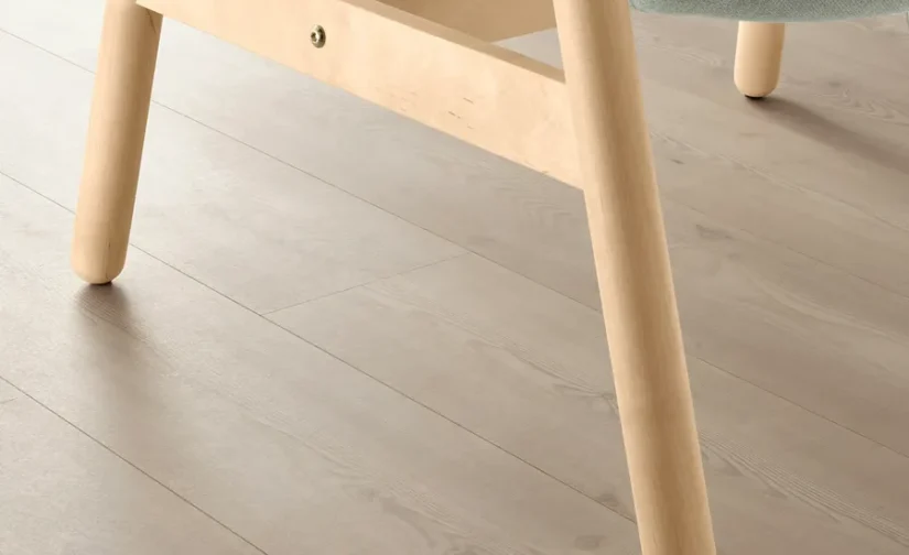 صندلی راحتی پشتی بلند سبز روشن گانارد ایکیا مدل VEDBO