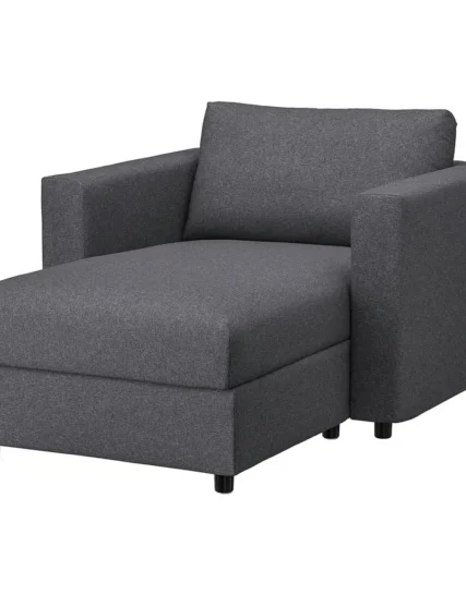 مبل راحتی خاکستری متوسط ​​گانارد ایکیا مدل VIMLE