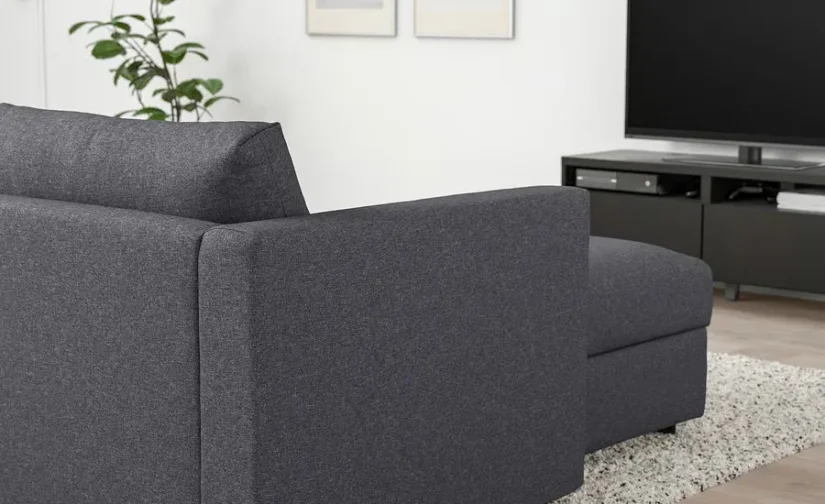 مبل راحتی خاکستری متوسط گانارد ایکیا مدل VIMLE