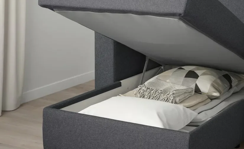 مبل راحتی خاکستری متوسط گانارد ایکیا مدل VIMLE