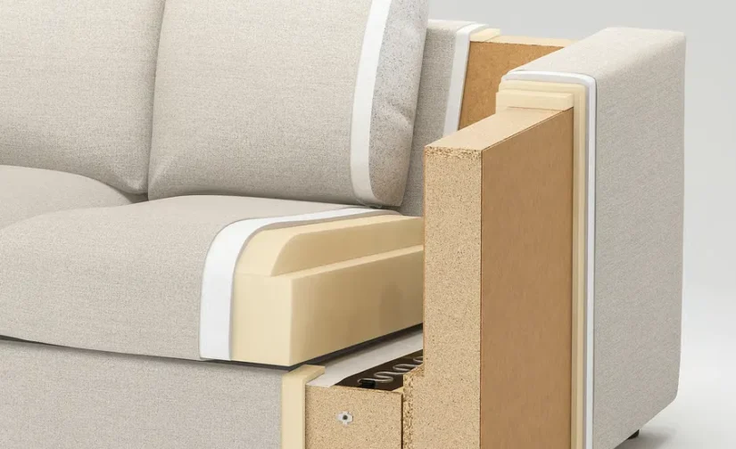 مبل راحتی بژ هالارپ گانارد ایکیا مدل VIMLE