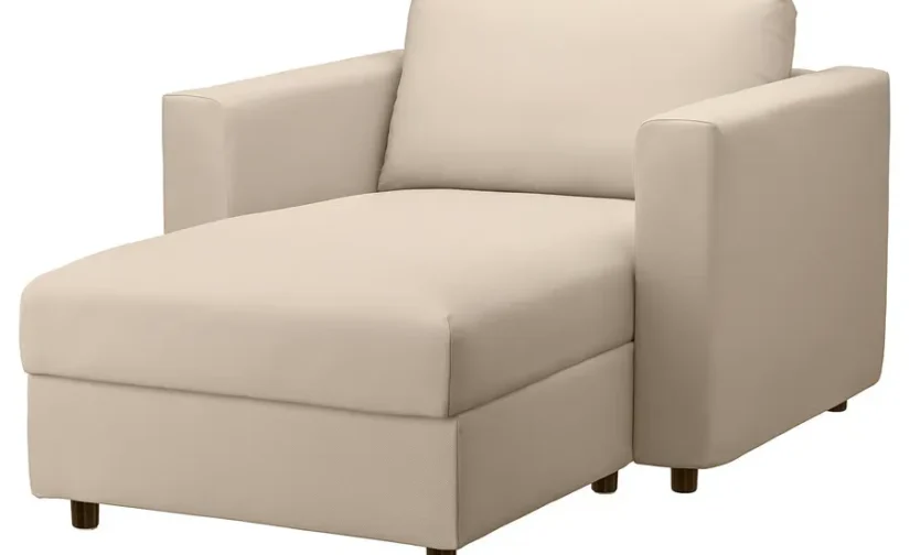 مبل راحتی بژ هالارپ گانارد ایکیا مدل VIMLE