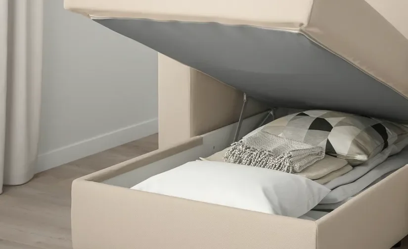 مبل راحتی بژ هالارپ گانارد ایکیا مدل VIMLE