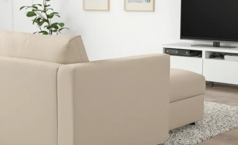 مبل راحتی بژ هالارپ گانارد ایکیا مدل VIMLE