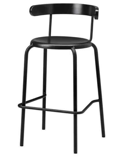 صندلی بار آنتراسیت سایز ۷۵ ایکیا مدل YNGVAR