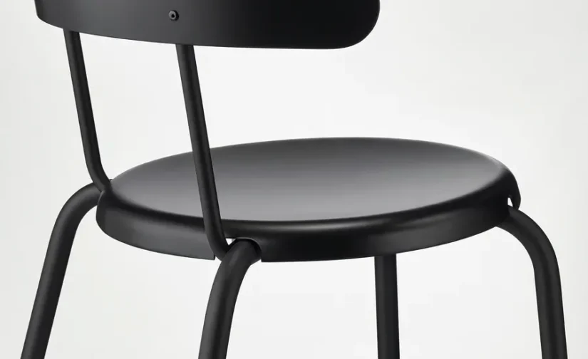 صندلی آنتراسیت مشکی ایکیا مدل YNGVAR