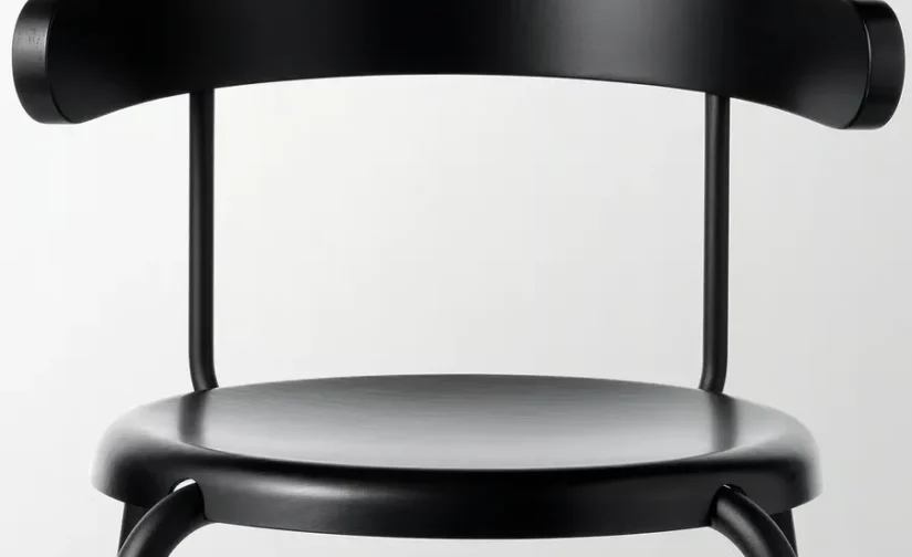 صندلی آنتراسیت مشکی ایکیا مدل YNGVAR