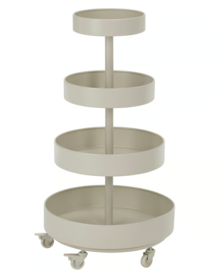 ترولی بژ ۸۹x۴۸ سانتی‌متر ایکیا مدل IKEA PS 2026