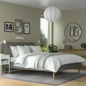 فرش پرز بلند خاکستری ۲۰۰x۳۰۰ سانتی‌متر ایکیا مدل ÄRENDE