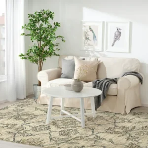 فرش کم پرز، بژ، ۲۴۰x۳۰۰ سانتی‌متر ایکیا مدل HOLSTEBRO