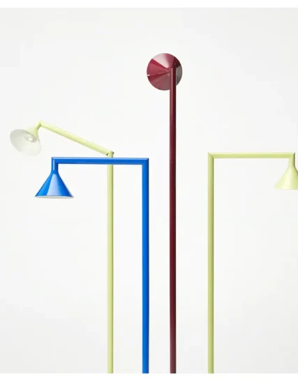 آباژور ایستاده قرمز تیره ۱۸۲ سانتی‌متر ایکیا مدل IKEA PS 2026
