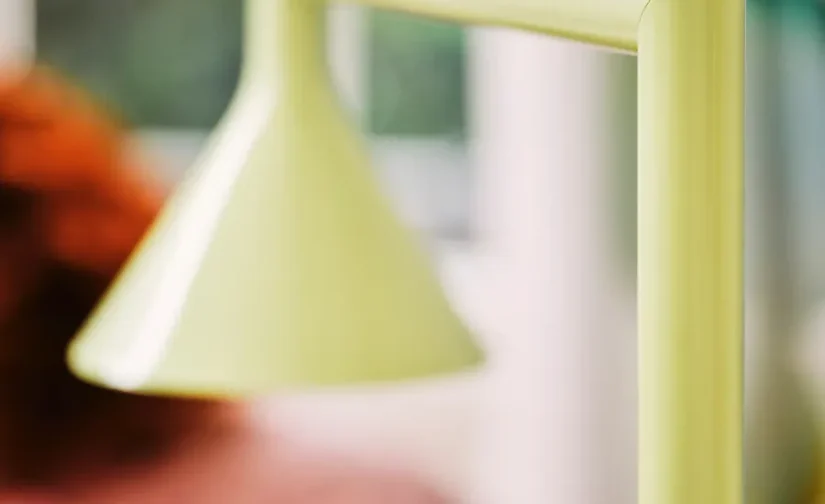آباژور ایستاده زرد ۱۸۲ سانتی‌متر ایکیا مدل IKEA PS 2026