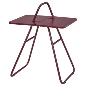 میز عسلی قرمز تیره، ۵۰x۴۰ سانتی‌متر ایکیا مدل IKEA PS 2026