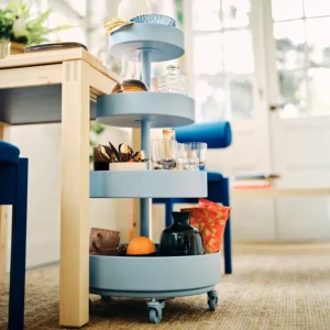 ترولی آبی، ۸۹x۴۸ سانتی‌متر ایکیا مدل IKEA PS 2026
