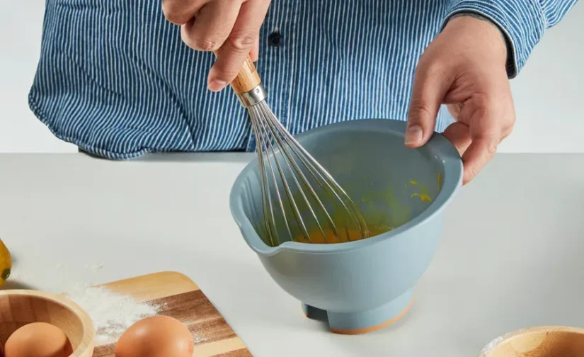 کاسه مخلوطکن خاکستری-آبی روشن، ۱ لیتری ایکیا مدل PONNYFISK