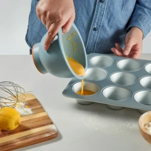 کاسه مخلوط‌کن خاکستری-آبی روشن، ۱ لیتری ایکیا مدل PONNYFISK
