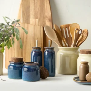 بطری روغن/سرکه، آبی، ۱۹ سانتی‌متر ایکیا مدل BRUGDHAJ