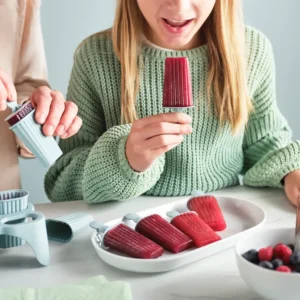 بسته 6 عددی بستنی یخی ساز فیروزه ای روشن ایکیا مدل UPPFYLLD