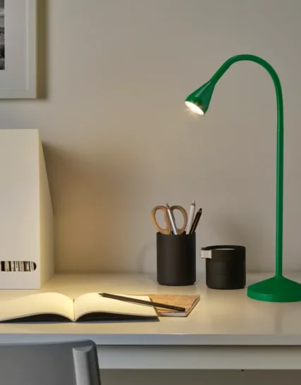 چراغ رومیزی LED، سبز ایکیا مدل NÄVLINGE