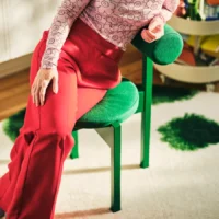 صندلی، سبز روشن/نابک، سبز روشن ایکیا مدل IKEA PS 2026