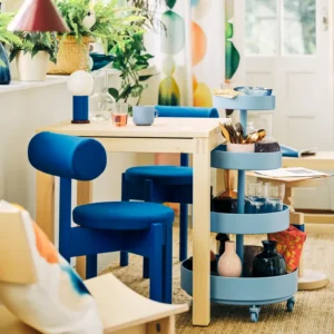 صندلی، آبی روشن/نابک، آبی روشن ایکیا مدل IKEA PS 2026