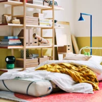 صندلی تخت‌خواب‌شو، نارنجی روشن Skiftebo ایکیا مدل IKEA PS 2026