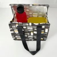 بطری آب، راه راه/خاکستری تیره، ۰.۷ لیتر ایکیا مدل IKEA 365+