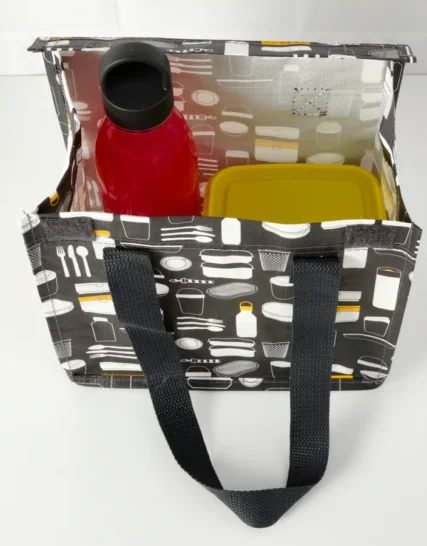 بطری آب، راه راه/خاکستری تیره، ۰.۷ لیتر ایکیا مدل IKEA 365+