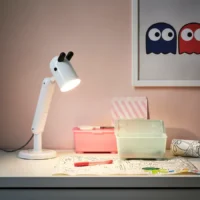 چراغ مطالعه LED، سفید ایکیا مدل KRUX
