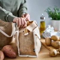 کیسه نگهداری مواد غذایی، مخصوص سیب‌زمینی، ۹.۰ لیتر ایکیا مدل GULLRISMOTT