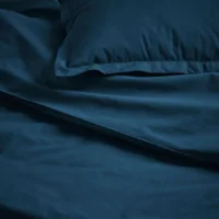 روتختی و ۲ روبالشی، آبی تیره، ۲۴۰x۲۲۰/۵۰x۸۰ سانتی‌متر ایکیا مدل HAMPFLOCKEL