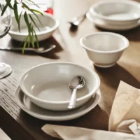 بشقاب گود، خال‌خالی/بژ روشن، ۱۹ سانتی‌متر ایکیا مدل DAGGASTER