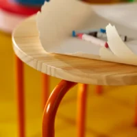 میز کودک، چوبی/نارنجی، ۸۴x۴۲ سانتی‌متر ایکیا مدل GREJSIMOJS