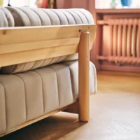 مبل تختخواب شو سه نفره Skiftebo، خاکستری روشن-بژ ایکیا مدل IKEA PS 2026