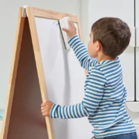پک 4 عددی ماژیک وایت‌برد به همراه نگهدارنده/پاک‌کن، رنگ‌های متنوع ایکیا مدل MÅLA