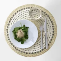 زیربشقابی دست‌ساز از الیاف طبیعی (ساز)، قطر ۳۷ سانتی‌متر ایکیا مدل PENNFISK