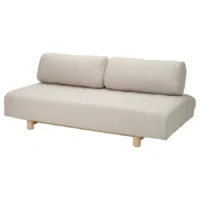 مبل تختخواب شو سه نفره Skiftebo، خاکستری روشن-بژ ایکیا مدل IKEA PS 2026