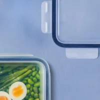 ظرف نگهدارنده غذا با در، مربعی/شیشه‌ای، ۶۰۰ میلی‌لیتر ایکیا مدل IKEA 365+