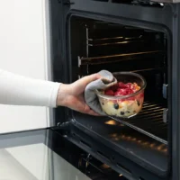 پک 3 عددی ظرف نگهدارنده غذا با در، گرد/شیشه‌ای، ۶۰۰ میلی‌لیتر ایکیا مدل IKEA 365+